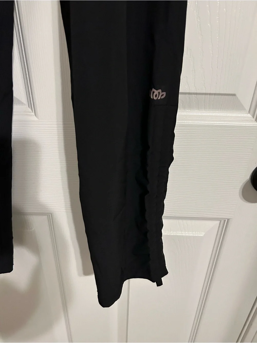 Maurices inMotion Womens Black Ruched Hem Active‎ Jogger Pants Large